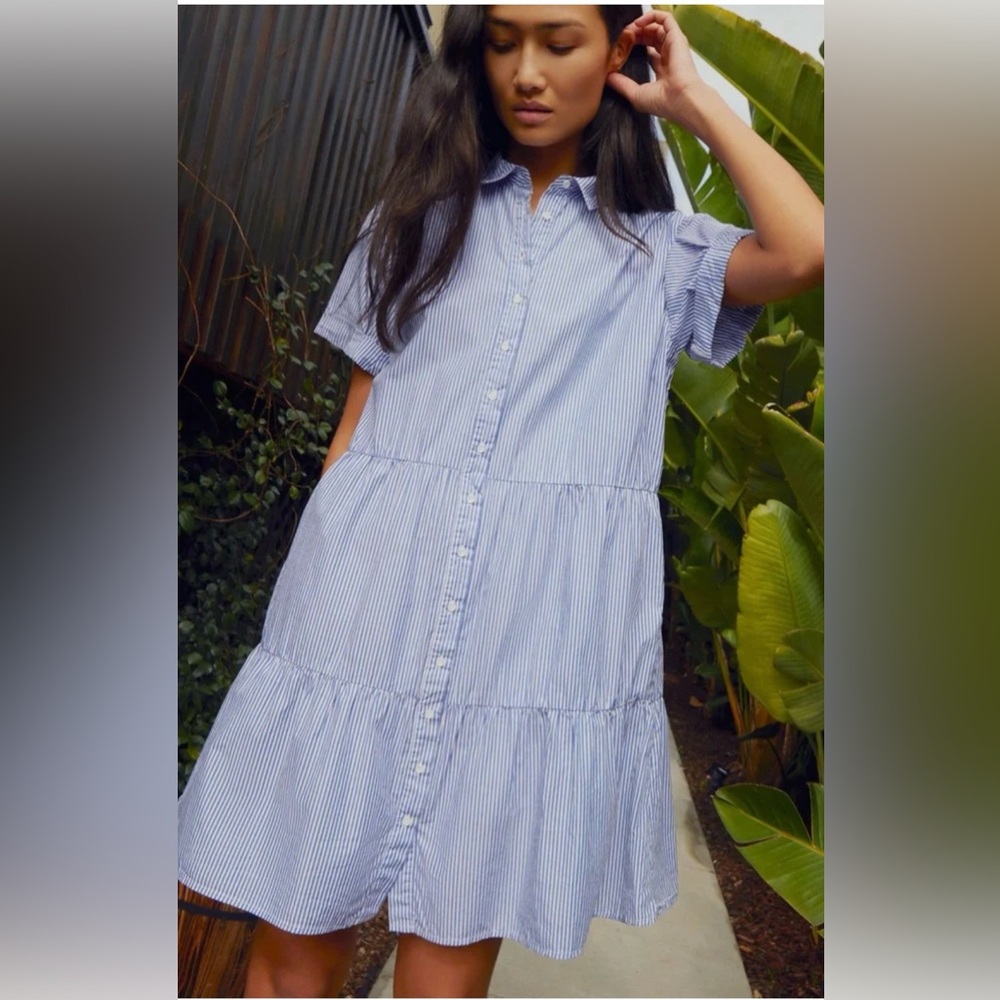 Nation LTD - Hallie Tiered Shirtdress